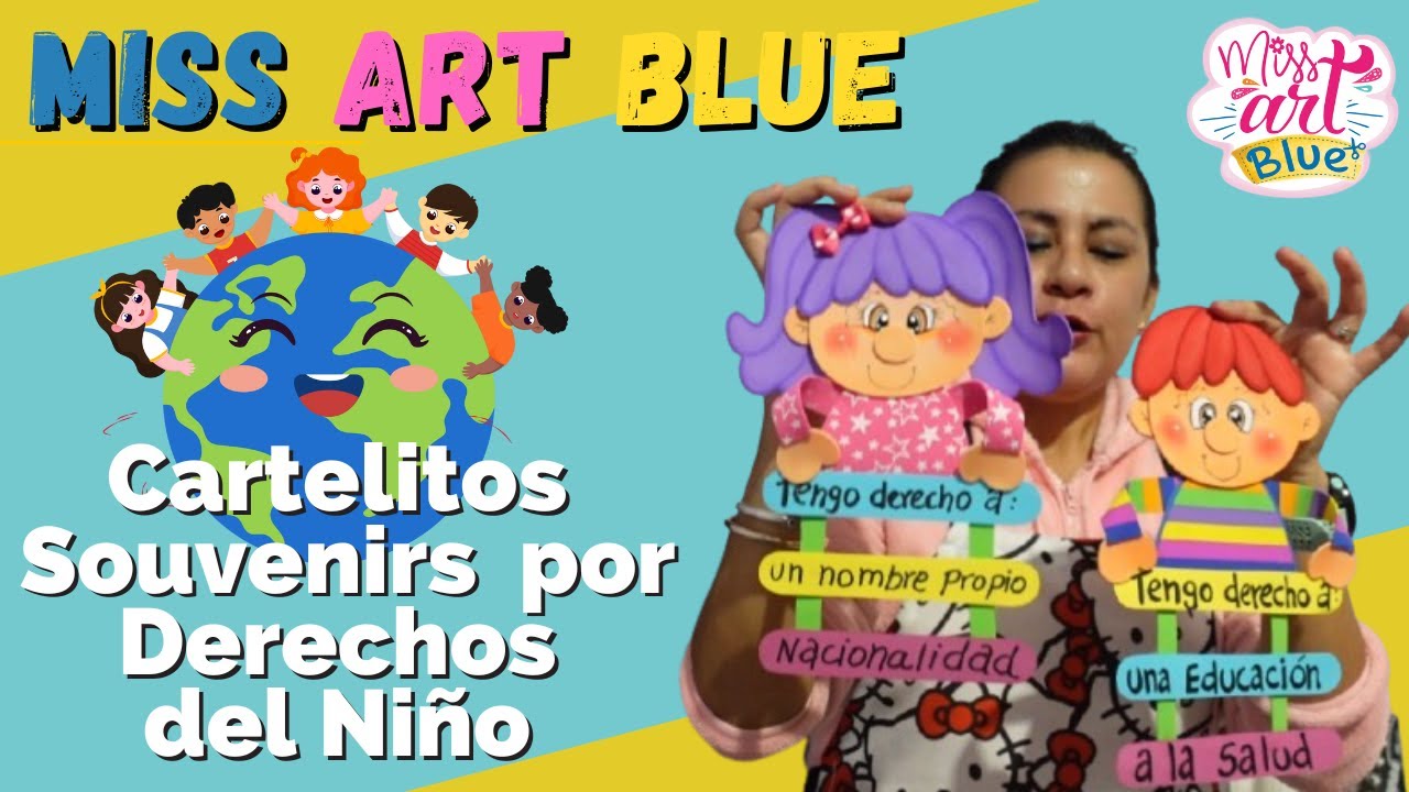 Cartelitos souvenirs  por Derechos del Niño