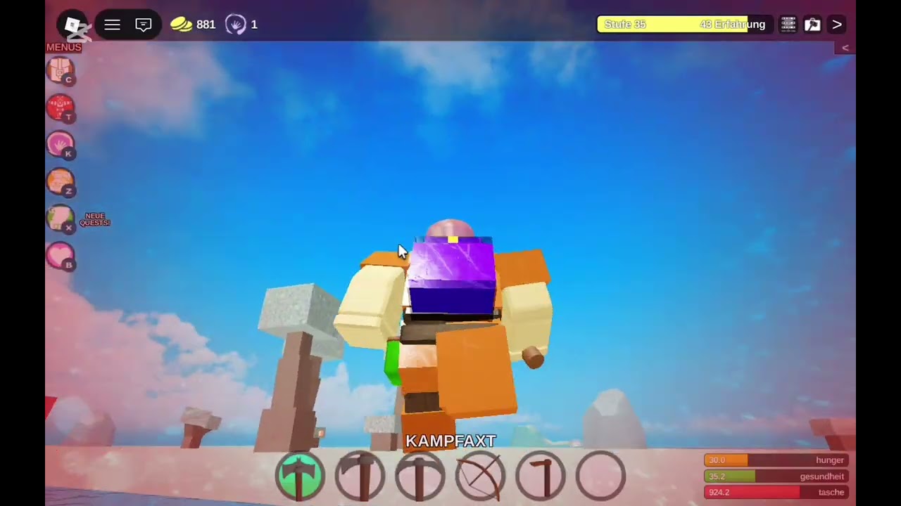 First time playing on pc (Booga Booga edition)