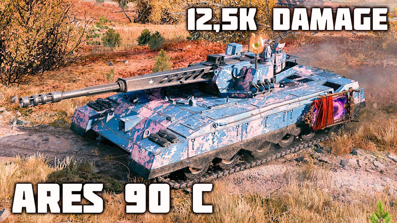 Ares 90 C WoT – 4Kills, 12,5K Damage