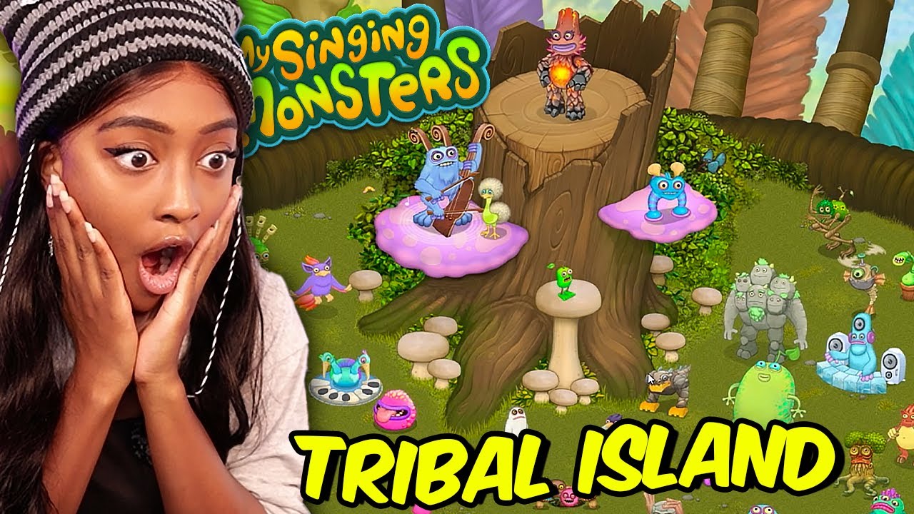 Я ЛЮБЛЮ Tribal Island!! ОДИН ИЗ МОИХ ЛЮБИМЫХ ОСТРОВОВ!! | My Singing Monster [34]