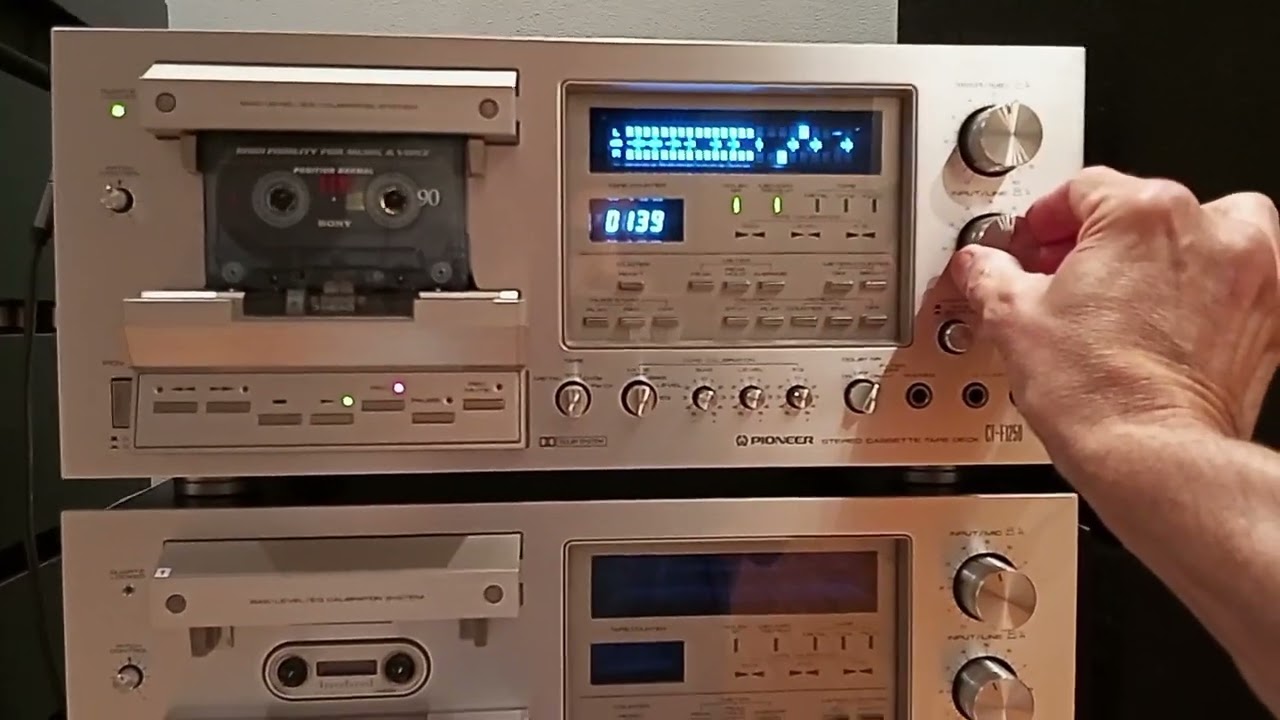PIONEER CT-F1250 -NIKO.FULL TEST.SOLD OUT.
