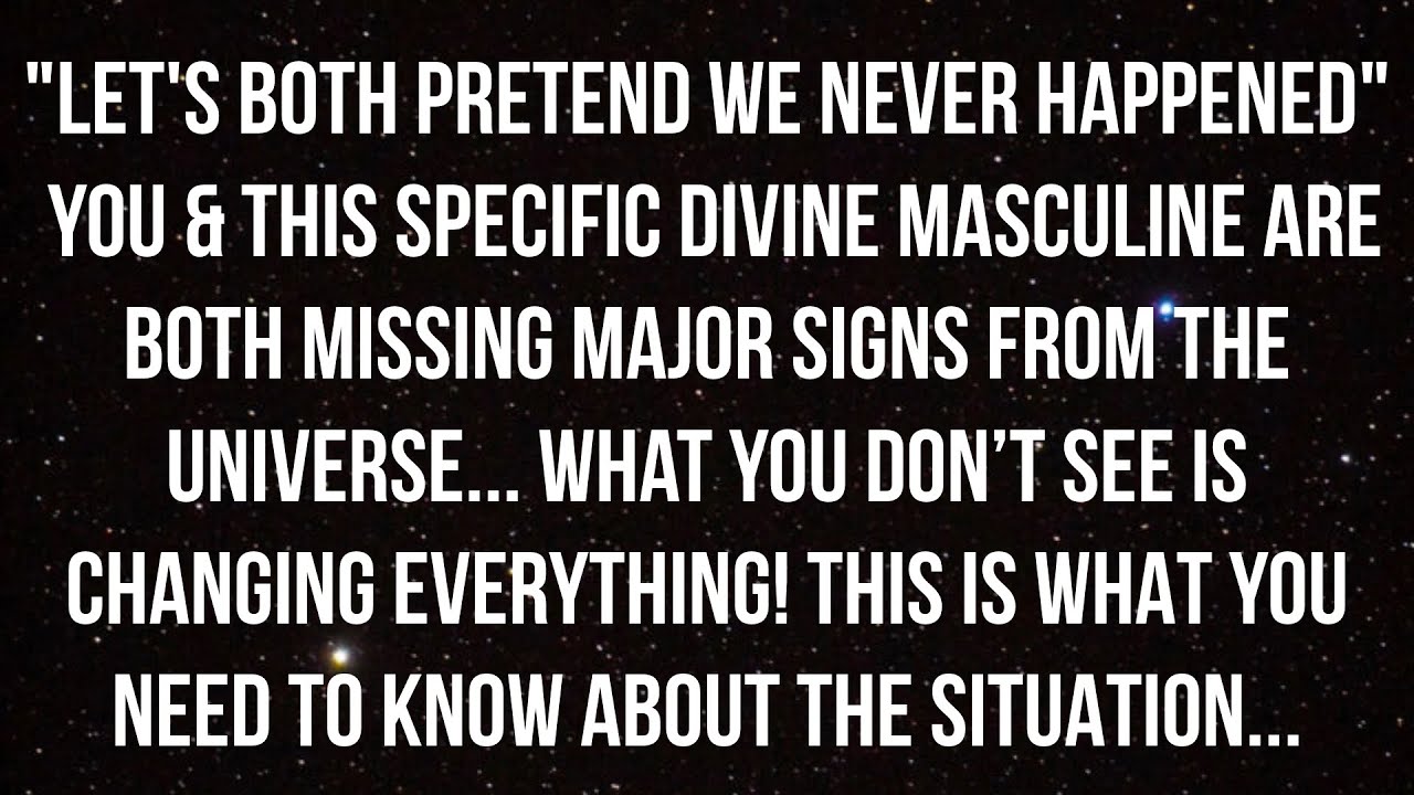 🚨 Brace Yourself 🚨 You're Both Missing MAJOR Signs from the Universe ⏳