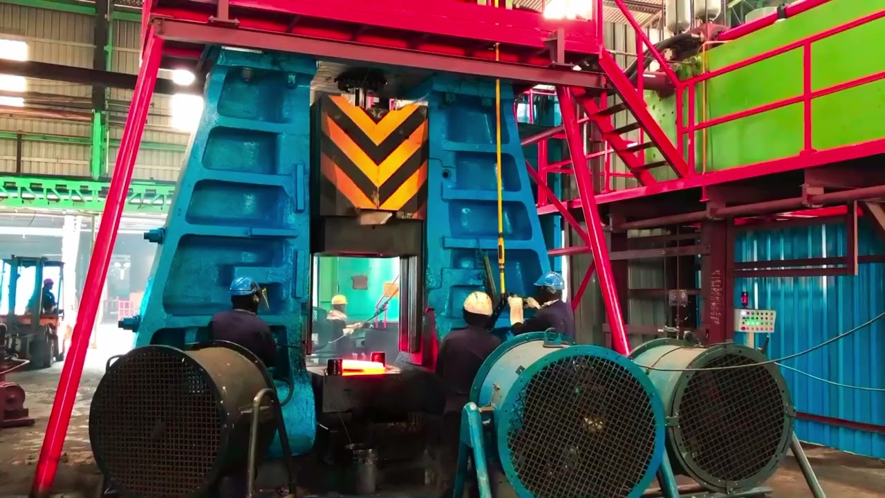 10 Ton Hydraulic Hammer | Flange | Impression Forging