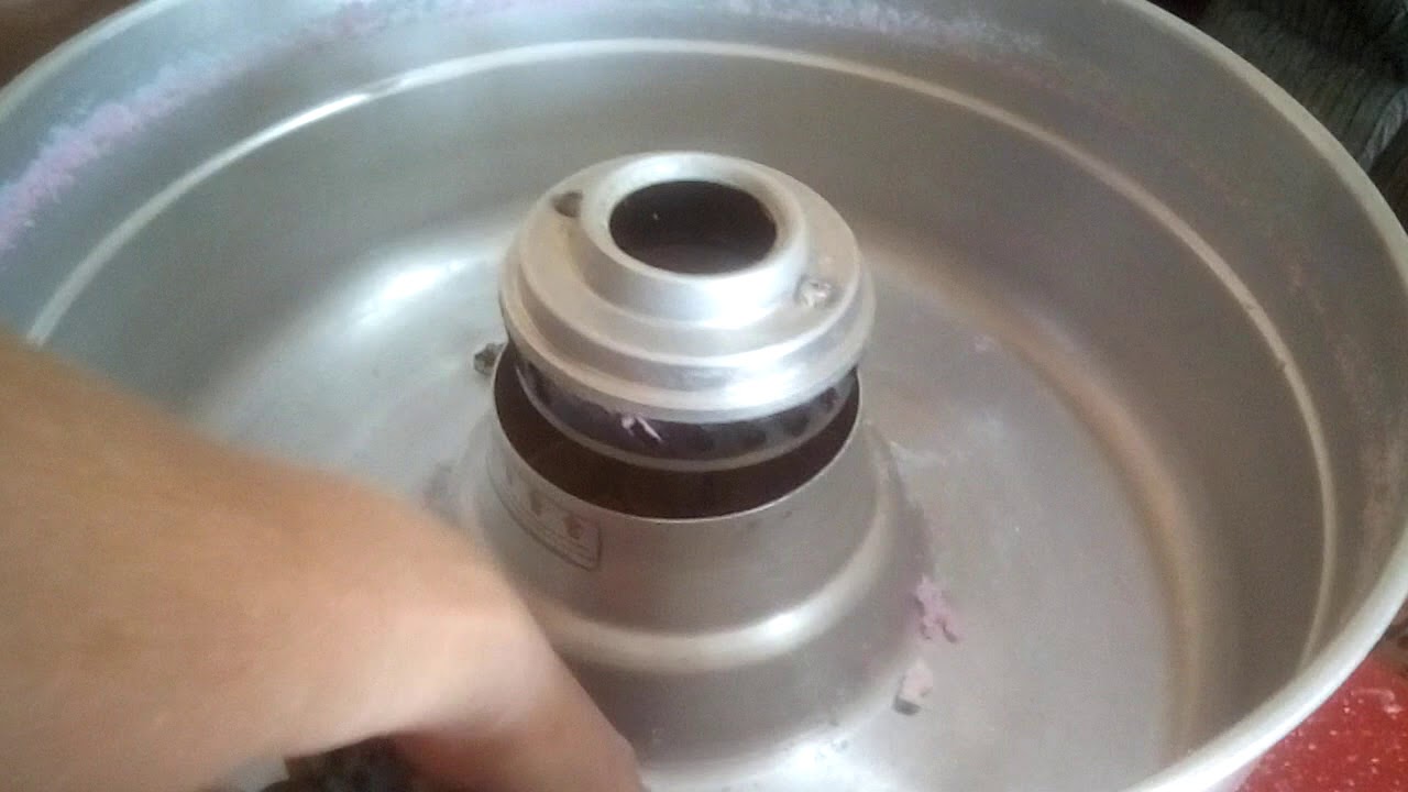 Como limpar a máquina de algodão doce