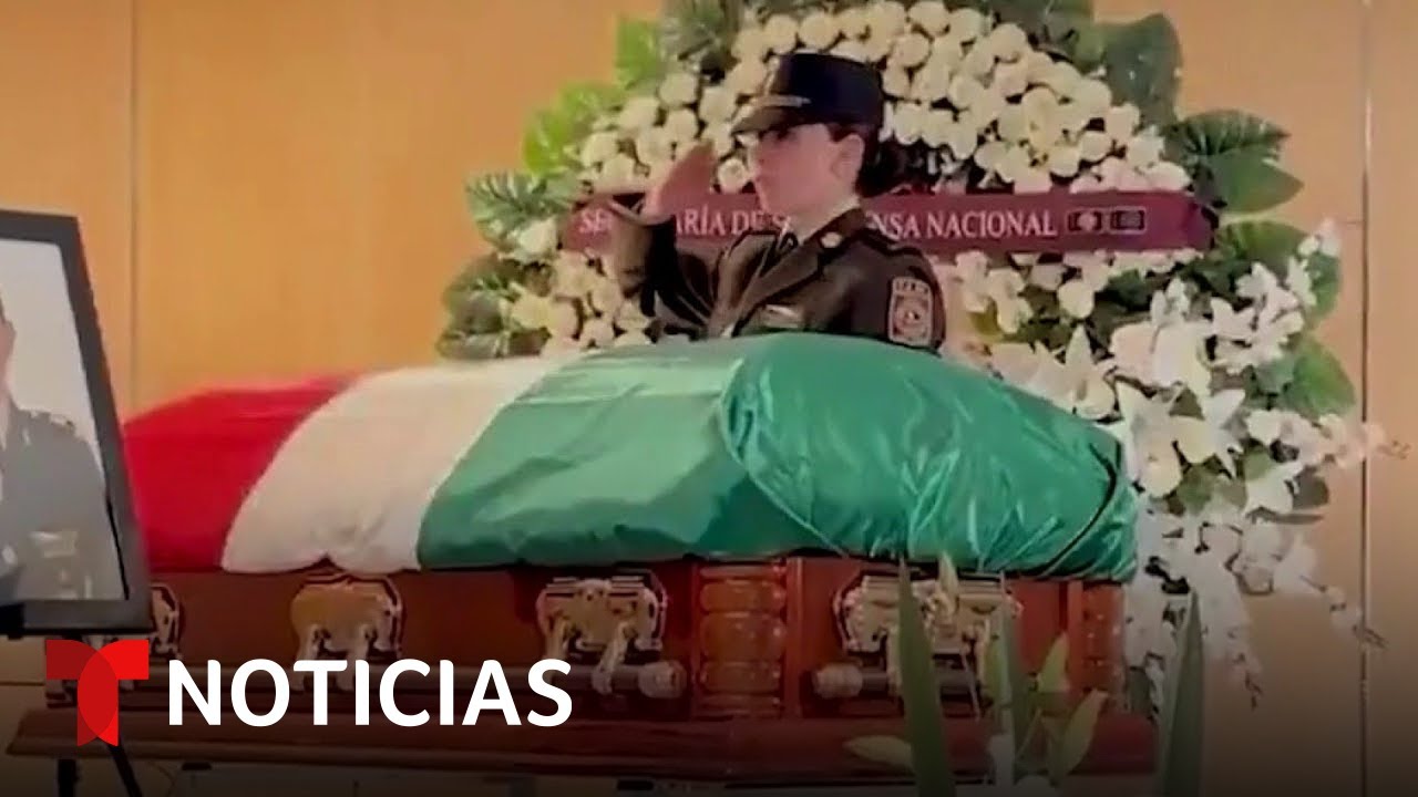 Honran a soldados caídos en operativo contra 'El Mencho' | Noticias Telemundo