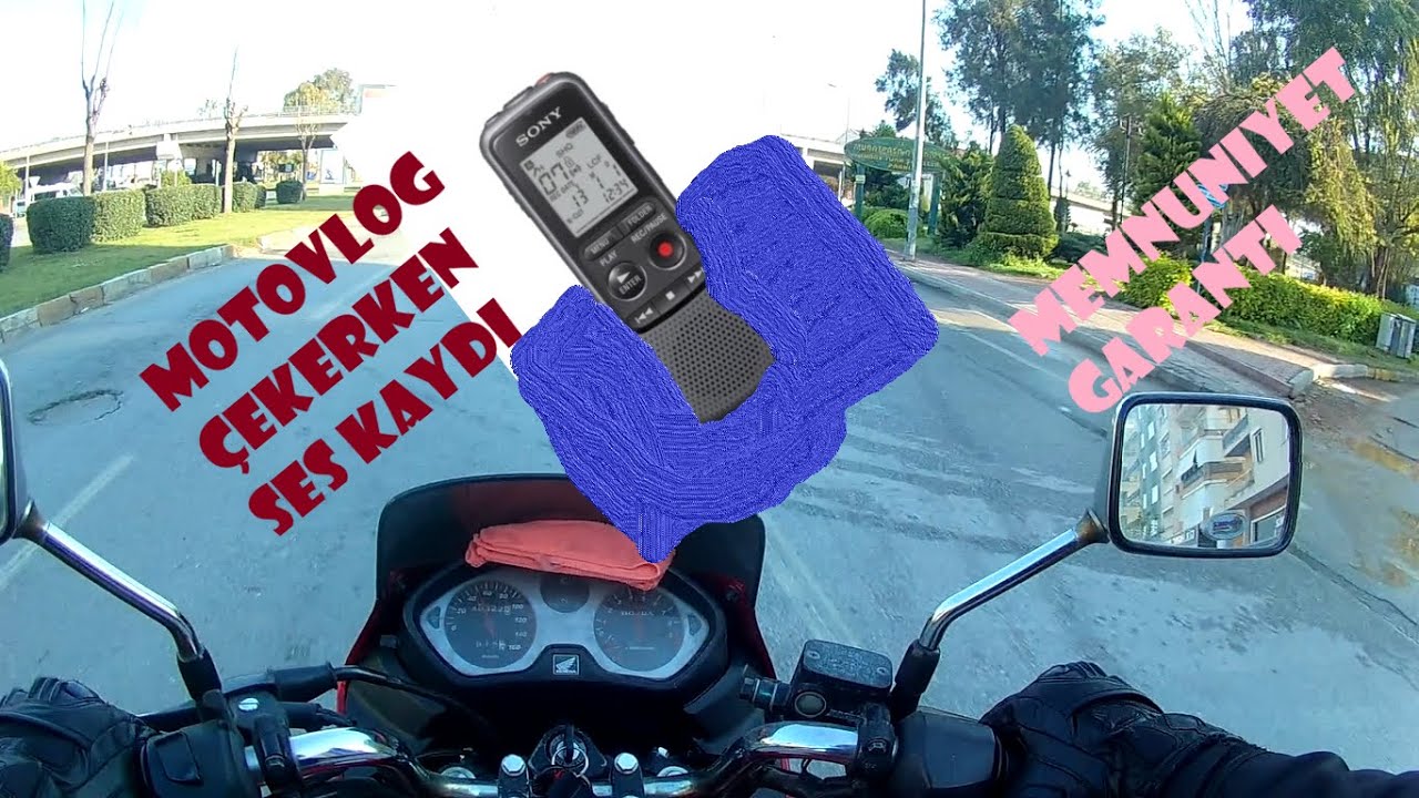 #MOTOVLOG ÇEKERKEN SES KAYDI NASIL ALINIR