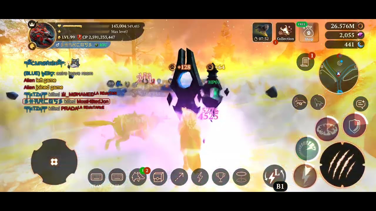 The Wolf PvP farming HP01 trash pack they start 4v3 with boost I boost to. They left