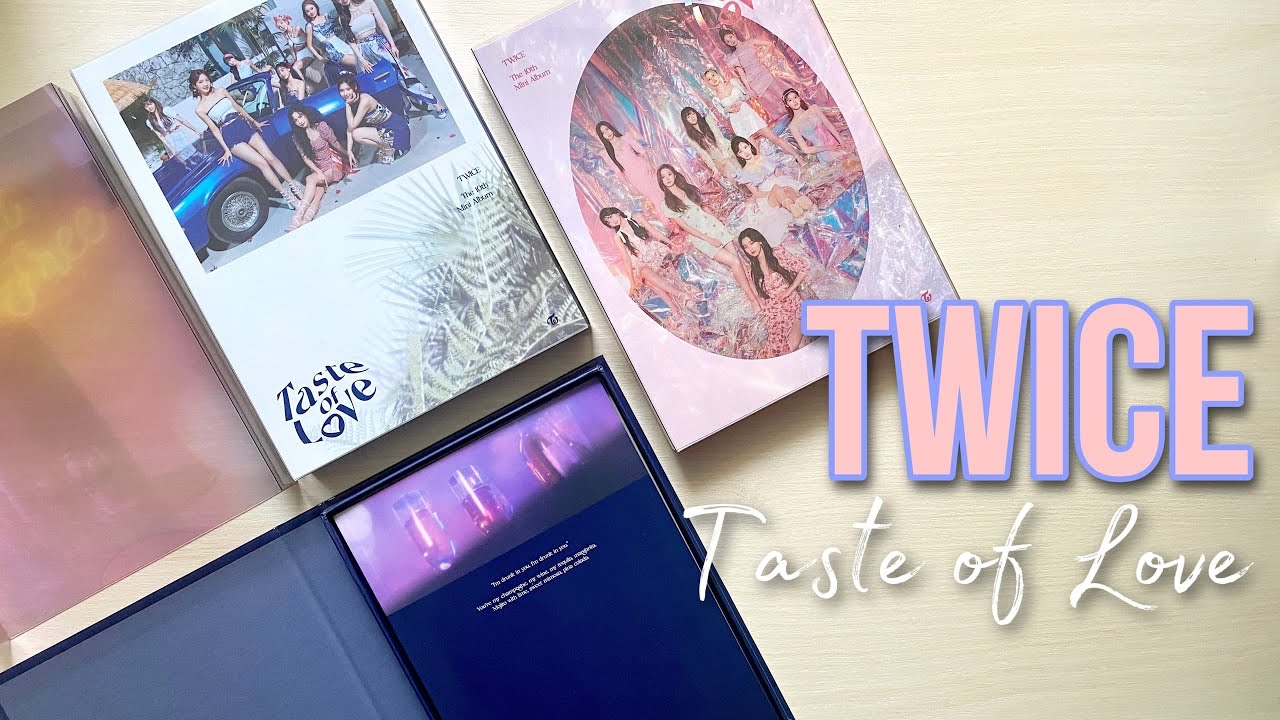 TWICE 'TASTE OF LOVE' | Unboxing | Обзор | Распаковка | Анбоксинг