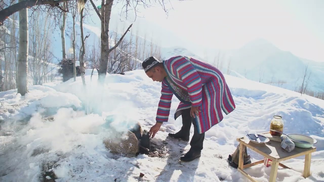 Cooking Dymlyama High in the Mountains &ndash; Real Uzbek Food, Fire & Freedom