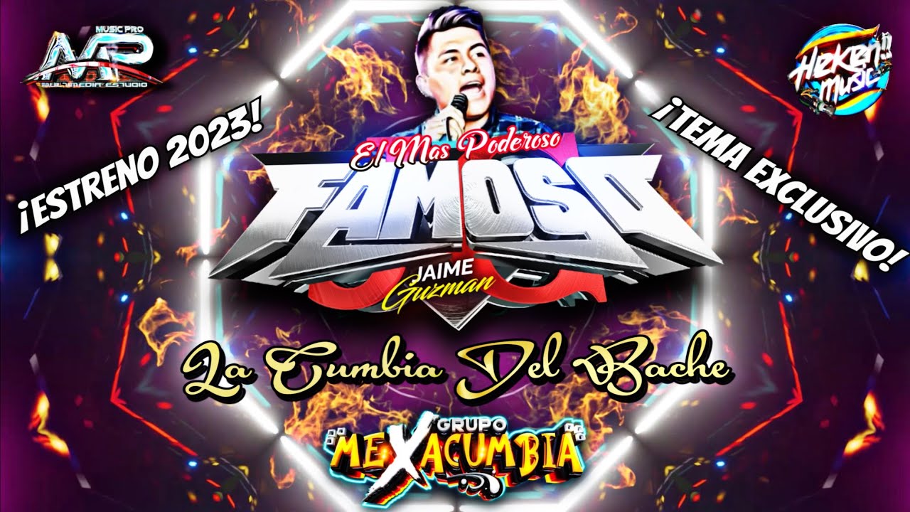😲La Cumbia Del Bache🔥 JAIME GUZMÁN SONIDO FAMOSO 🔊🔴 En vivo! Éxito 2023 Grupo Mexacumbia ⚡️