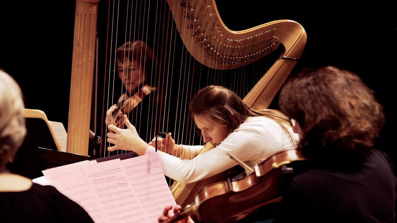 Caplet André, Conte Fantastique pour harpe et quatuor à cordes - Juliette Gauthier, ORCW - 4k