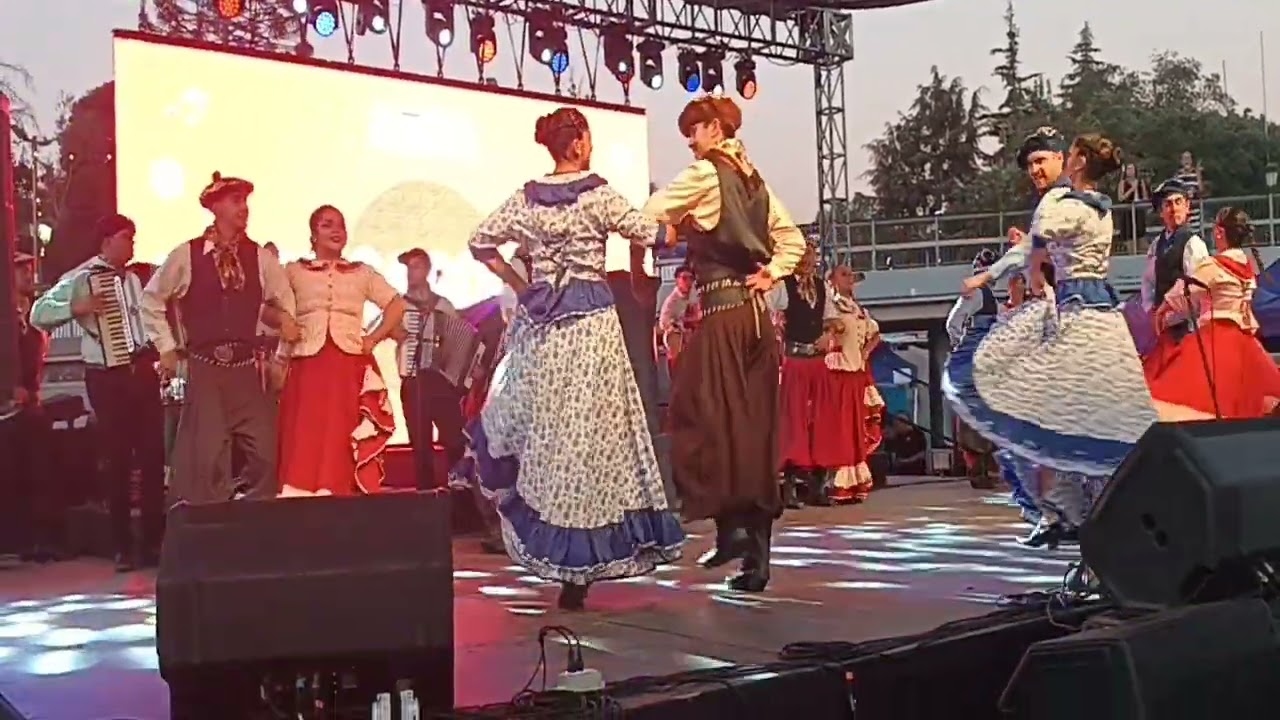 Dacafochi elenco superior festival folklorico Jose luis Hernandez Maipu 2025 PATAGONIA DE PIONEROS.