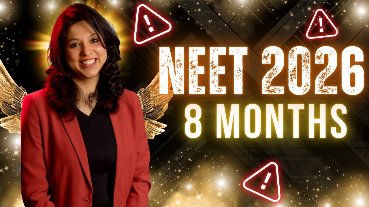Персональный план подготовки к экзамену NEET 2026 за 8 месяцев | Лучшая стратегия от доктора Вани...
