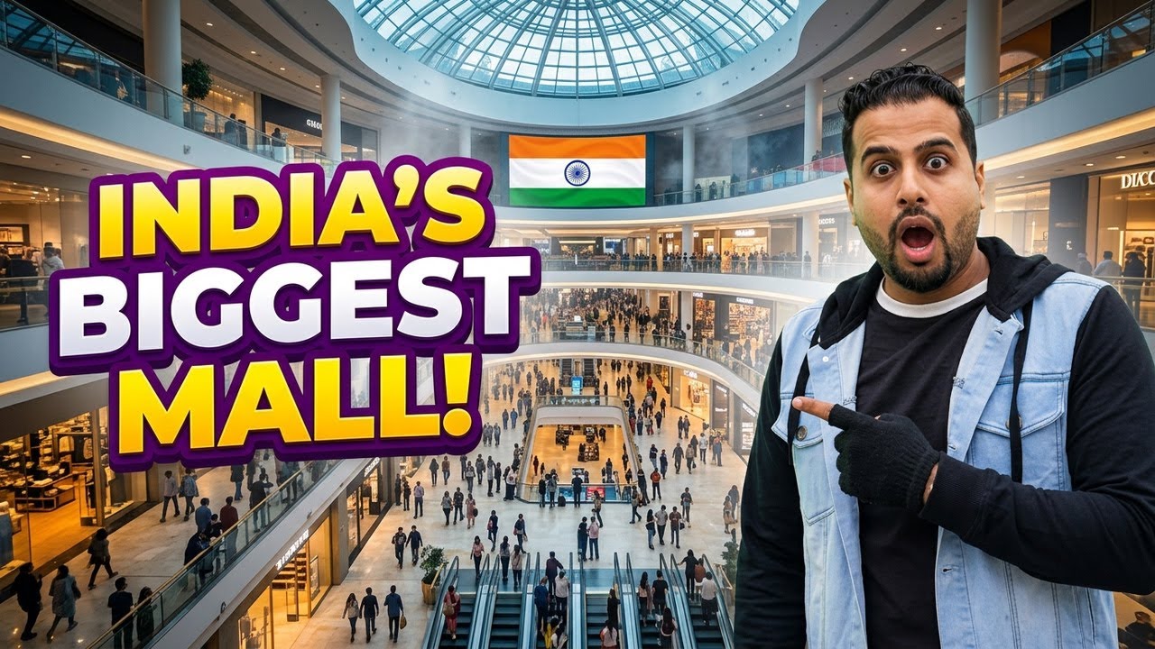 India's Largest Mall is INSANE - Full Tour