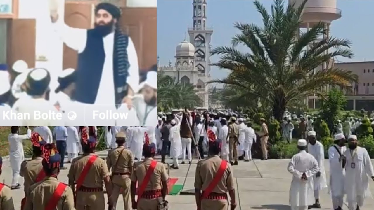 انتظار کی گھڑیاں ختم طالبان دارالعلوم دیوبند پہونچ گئے