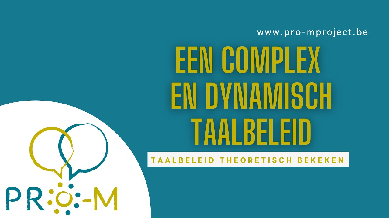 Een complex en dynamisch talenbeleid