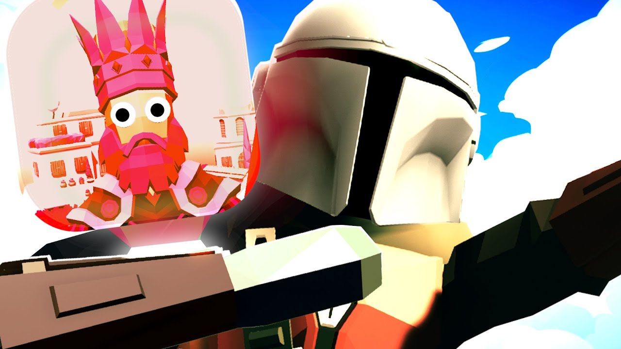 ВКЛАДЫШИ, но СЕКРЕТНЫЙ Мандалорец охотится на ЮНИТЫ в Totally Accurate Battle Simulator (модифика...