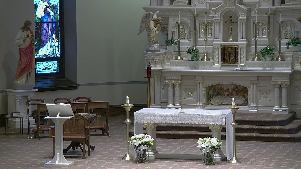 Daily Mass @ 8:00 AM w/Rosary at 7:30 am