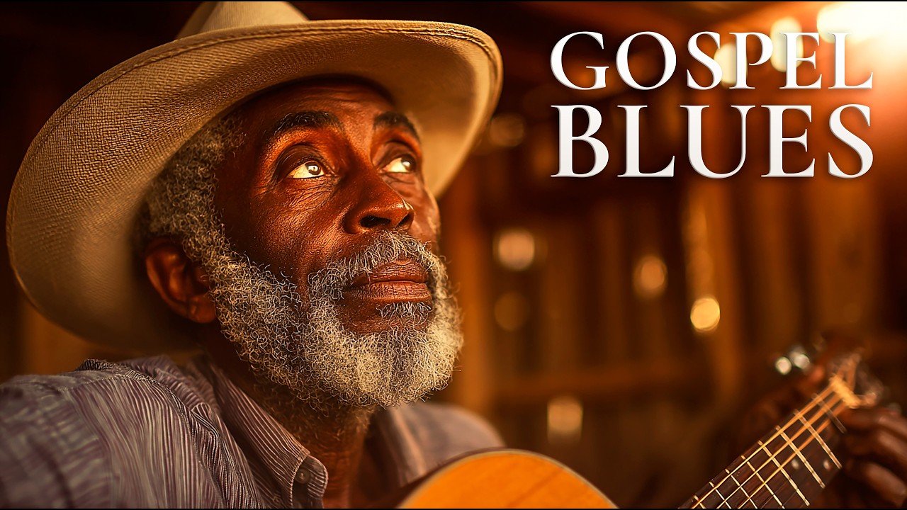 Gospel Blues Worship 🎸 Душевный христианский блюз для молитвы и размышления | 3 часа (4K)