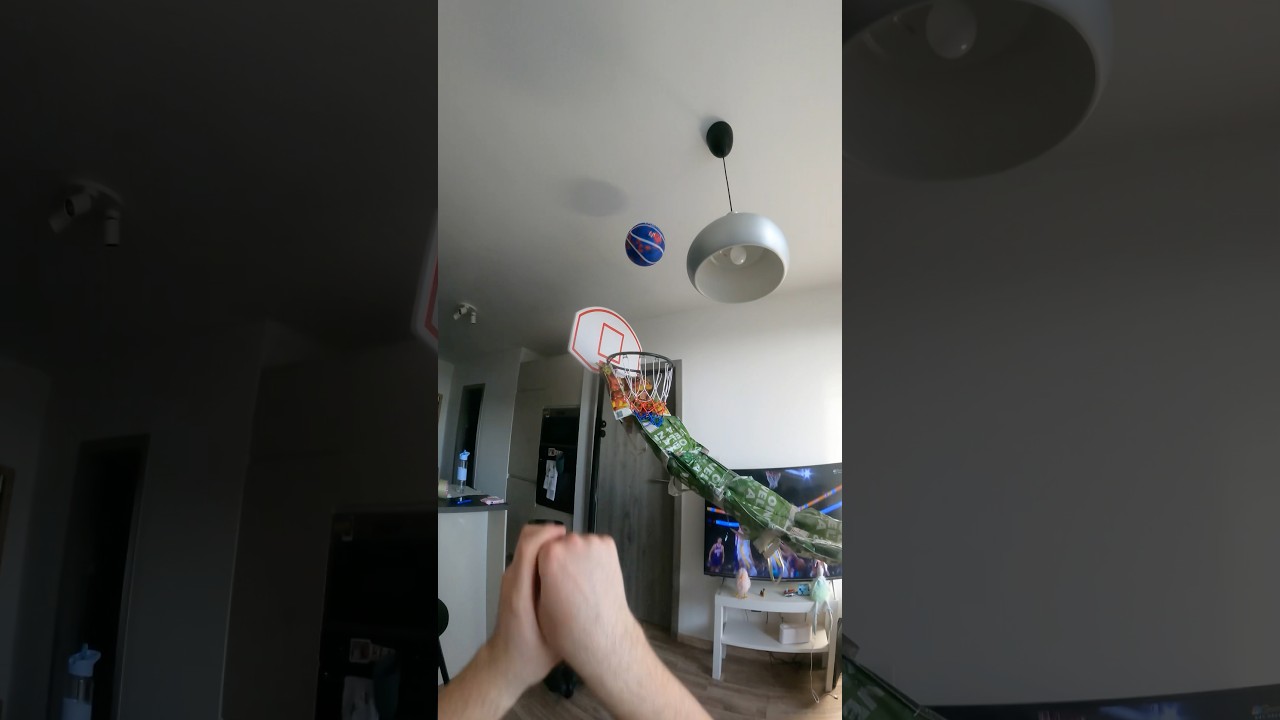 &ldquo;2Rims Trickshot&rdquo;❤️🏀#basketball #shorts #trickshot #nba #viral