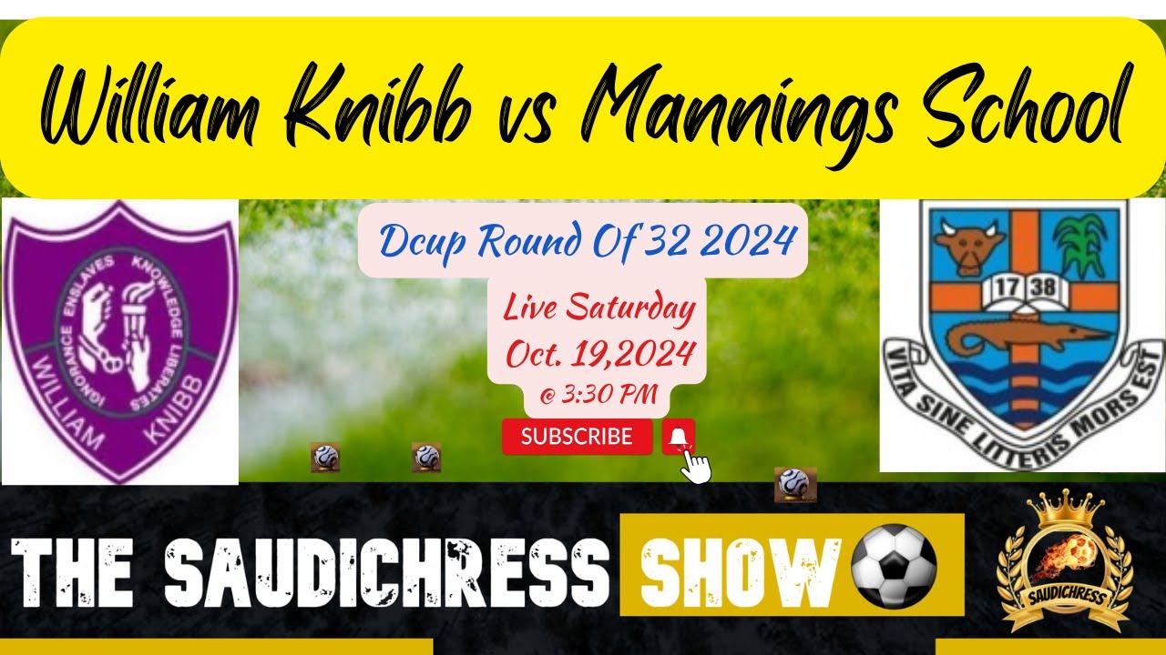 William Knibb 0-1 Mannings School