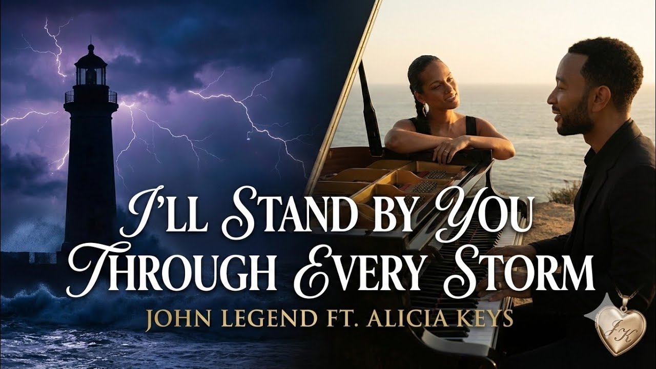 I'll Stand By You Through Every Storm- John Legend ft Alicia keys( 2026 Official Music Video)