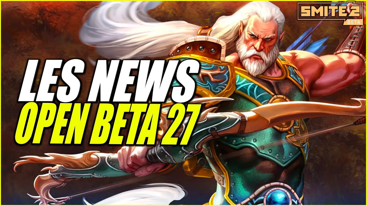 CHIRON DEBARQUE SUR SMITE 2 & NEW ASPECT ► Les NEWS SMITE 2 de l'OPEN BETA 27