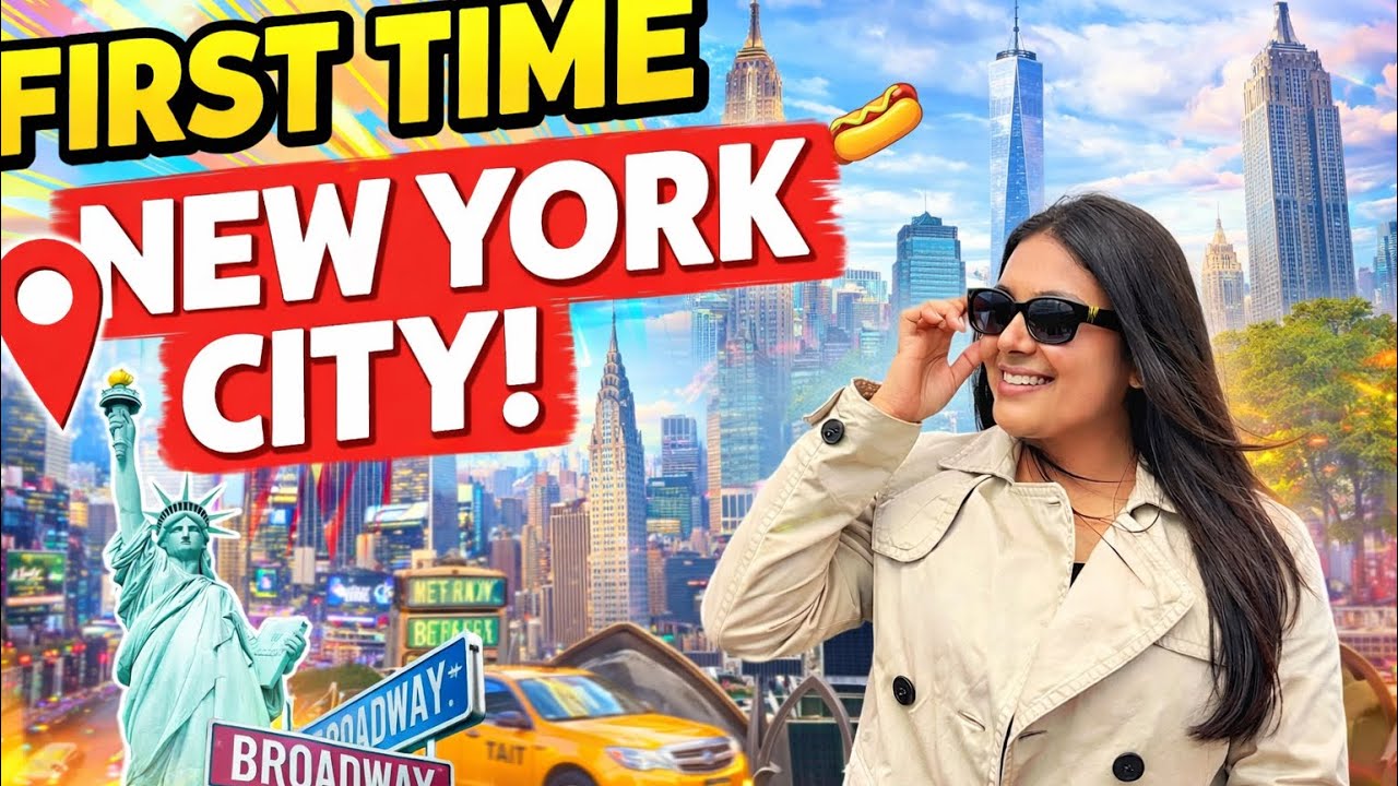 Visiting New York for the First Time 😍 | NYC Travel Vlog