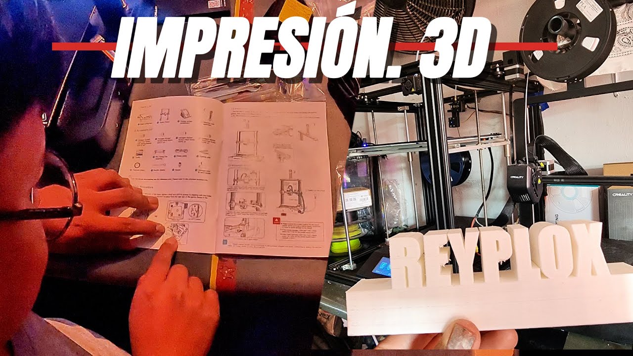 MI PRIMER TRABAJO CON IMPRESIÓN 3D  ENDER 3 VE