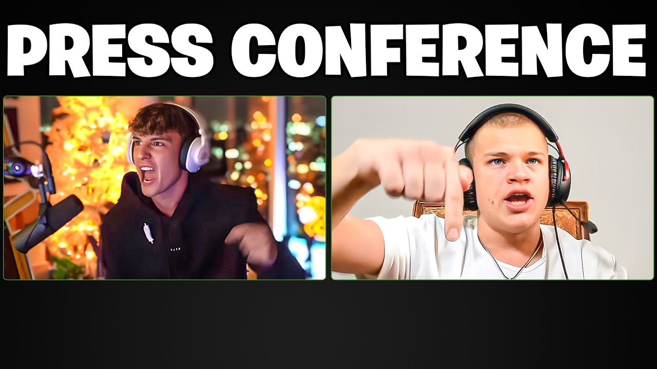 Clix Vs Jynxzi PRESS CONFERENCE