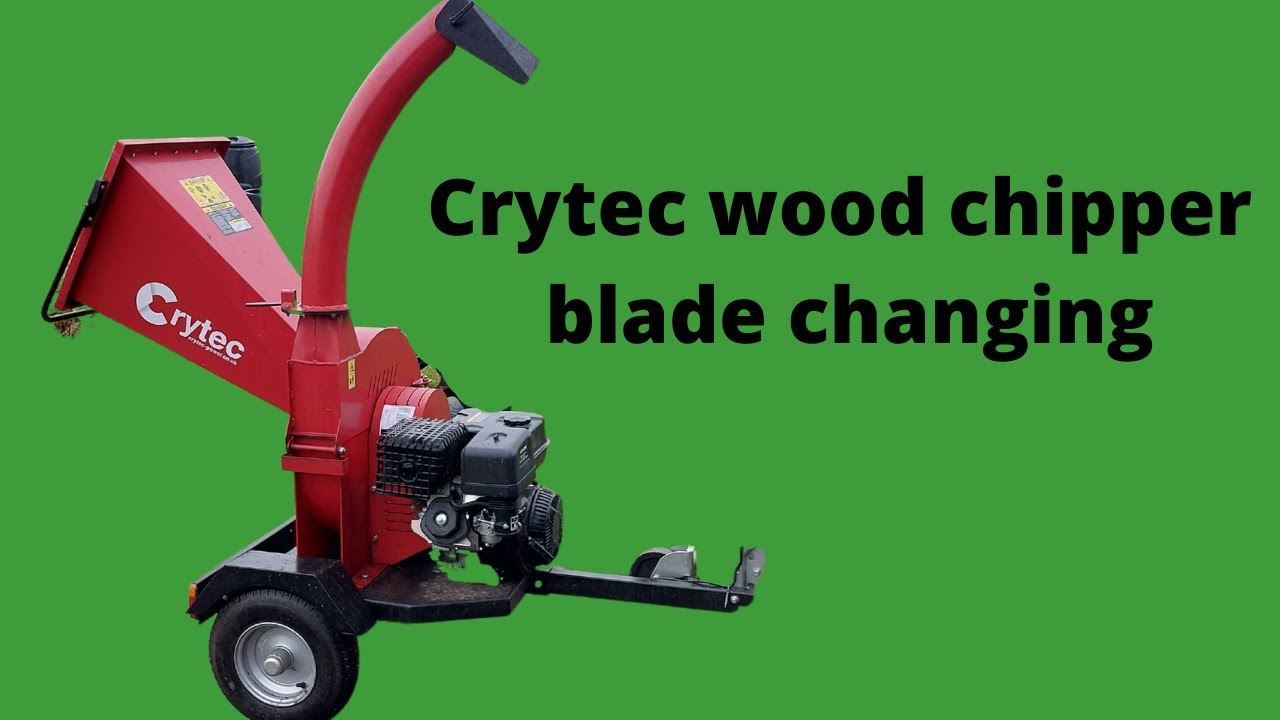Crytec wood chipper