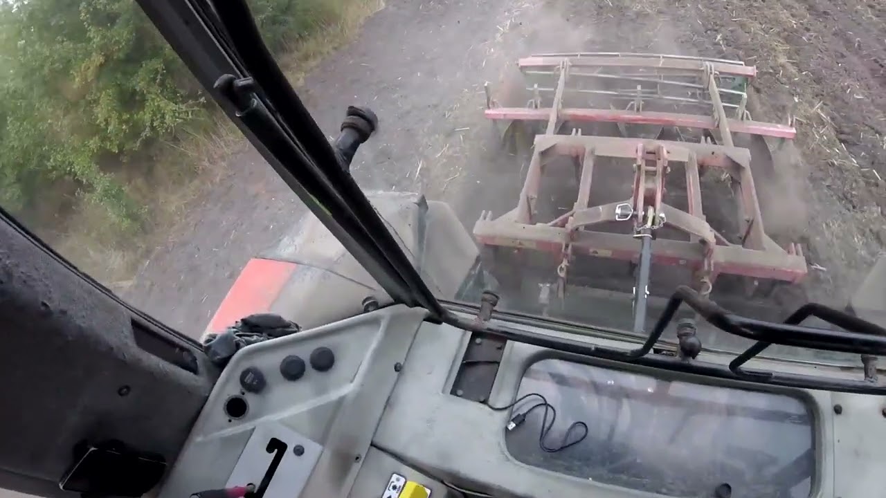 Vlog 151. Kolejny dzien uprawy na głęboko. Uprawa bezorkowa. Massey Ferguson 3060, Unia.