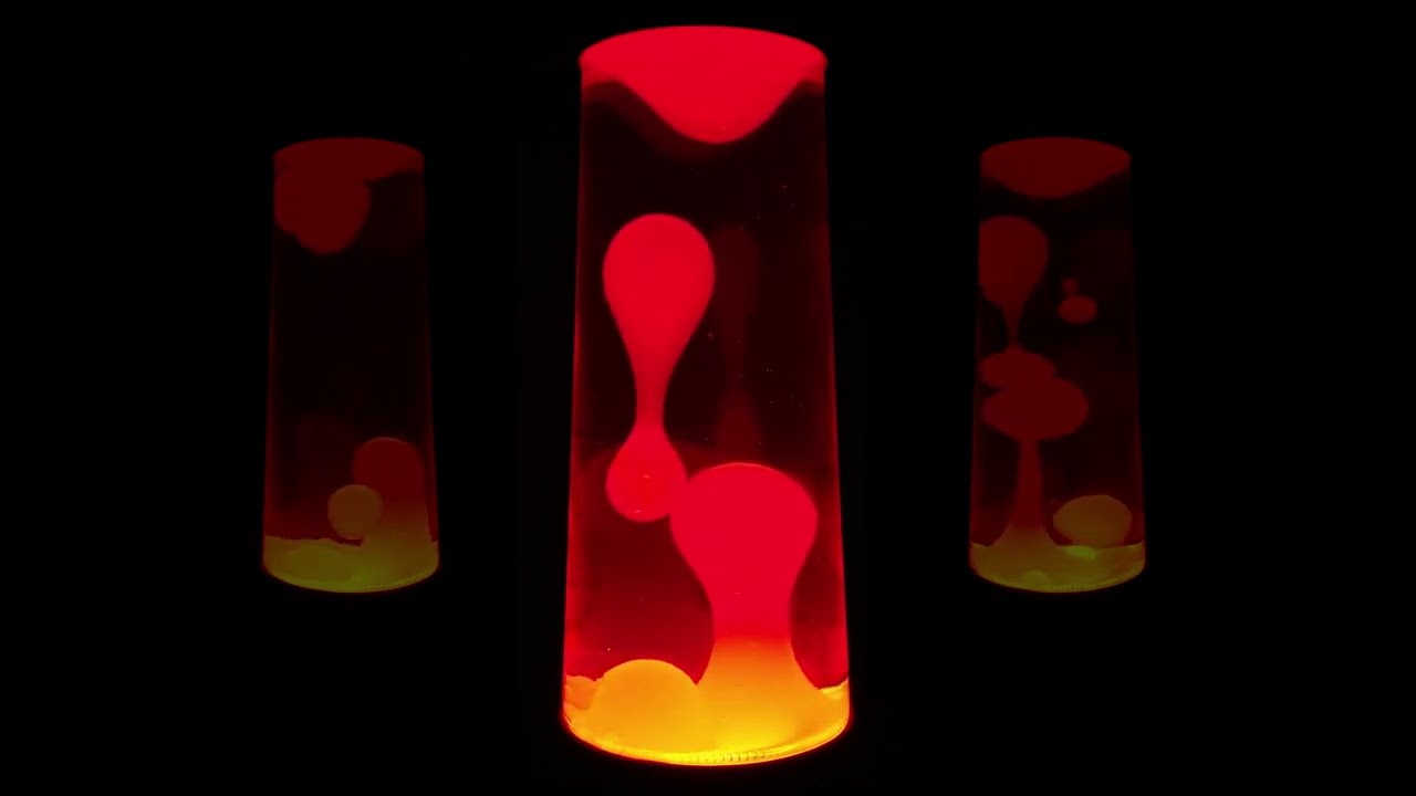 Relaxing music Sleep music Lava lamp calm red light