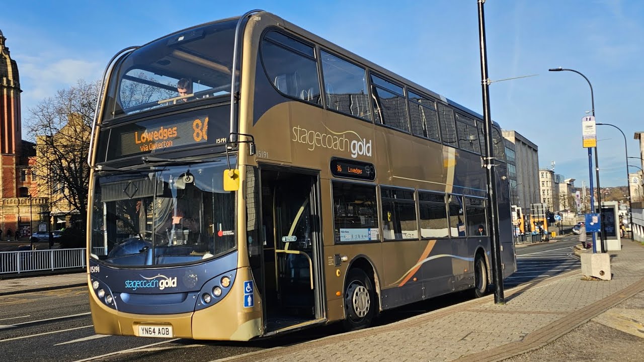 Stagecoach Yorkshire Scania N230UD Enviro 400 15191 YN64 AOB 