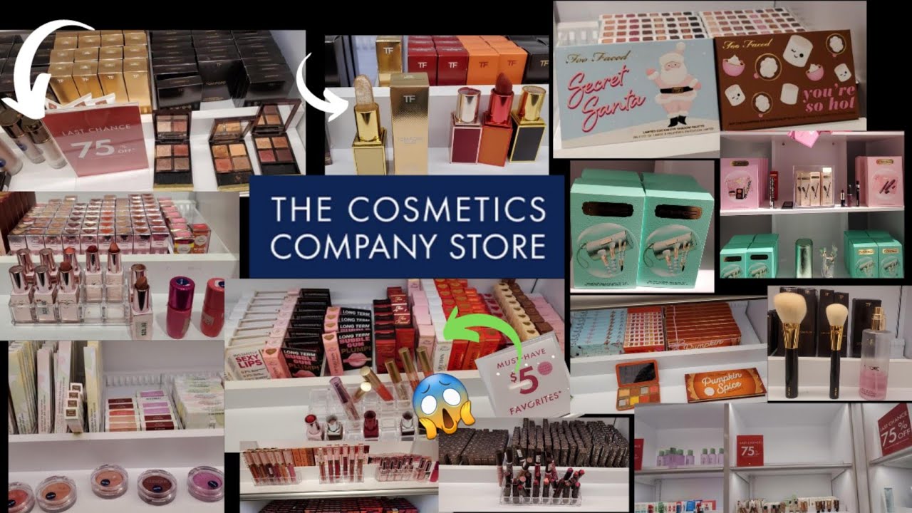 CHEAP HIGHEND MAKEUP JACKPOT| THE COSMETICS COMPANY STORE WALKTHROUGH 2022