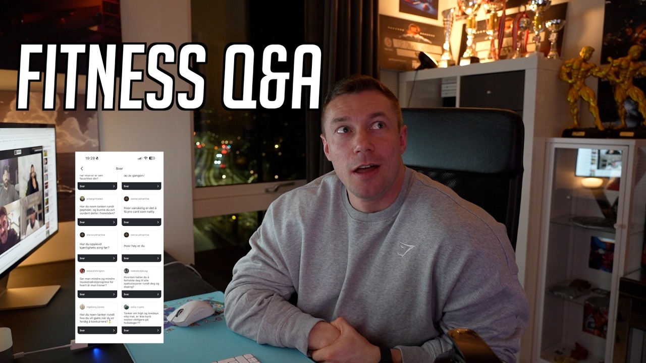 Q&A natty or not, kjærlighetssorger og treningstips