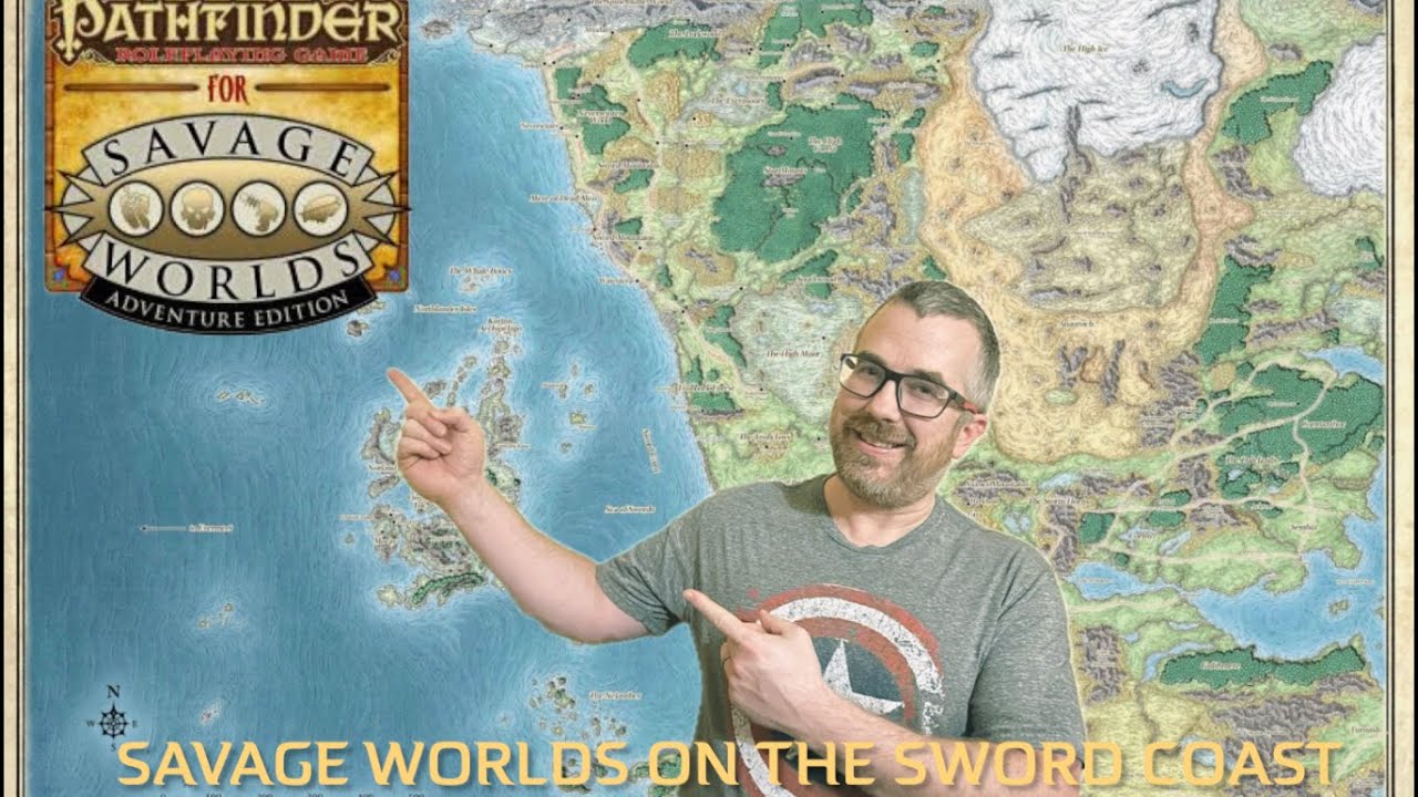 Savage Worlds (Pathfinder Edition) на Sword Coast и мой инструмент для случайного выбора героев S...