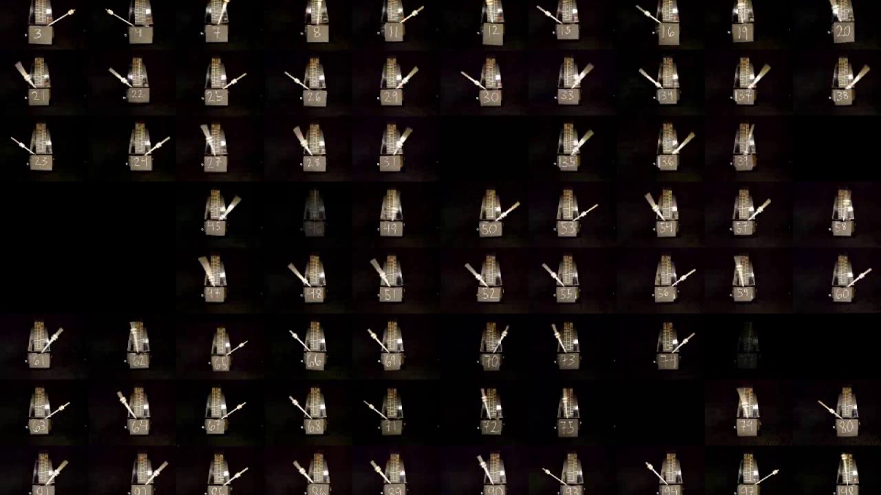 Ligeti - Symphonic Poem for 100 Metronomes - Casey Cangelosi