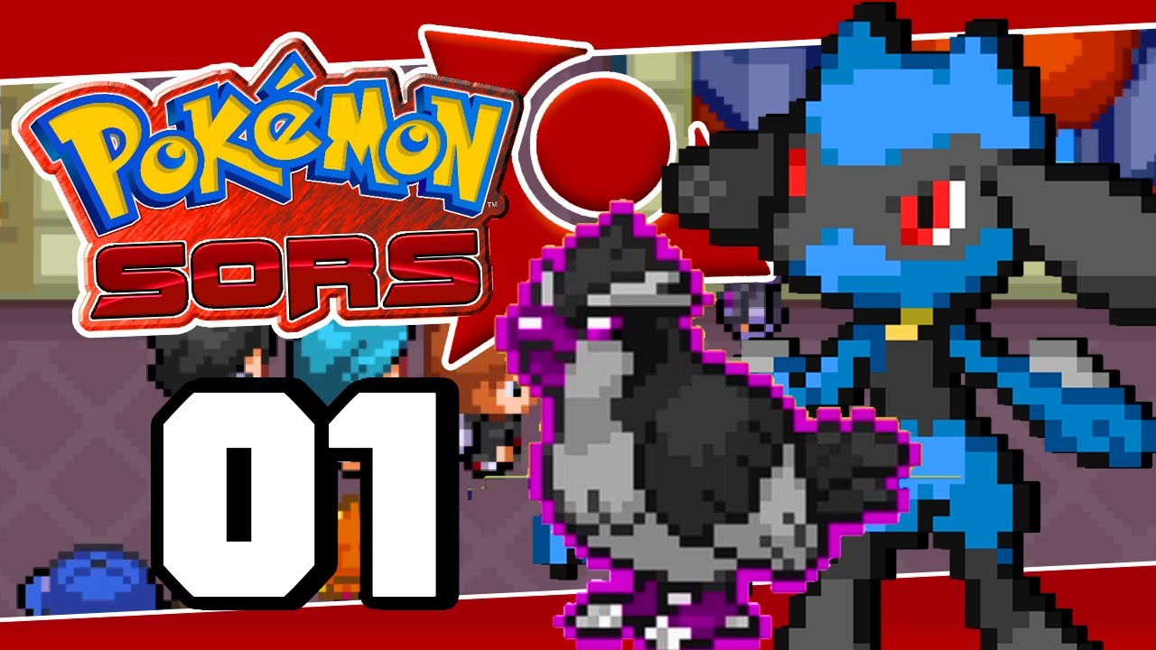 Pokemon Sors Part 1 A Special Riolu and EVIL parents Pokemon GBA Rom Hack Gameplay Walkthrough