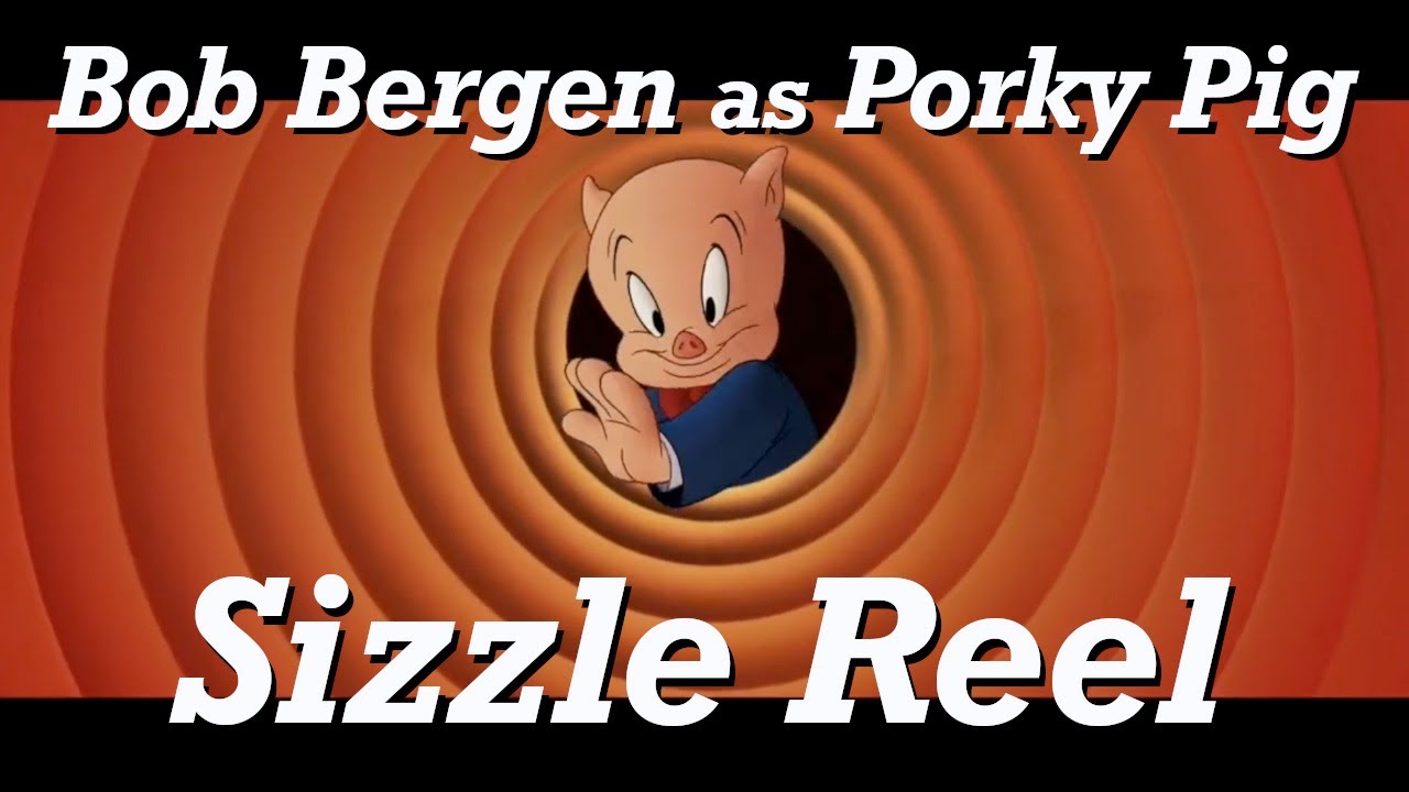 Bob Bergen Porky Pig Sizzle Reel