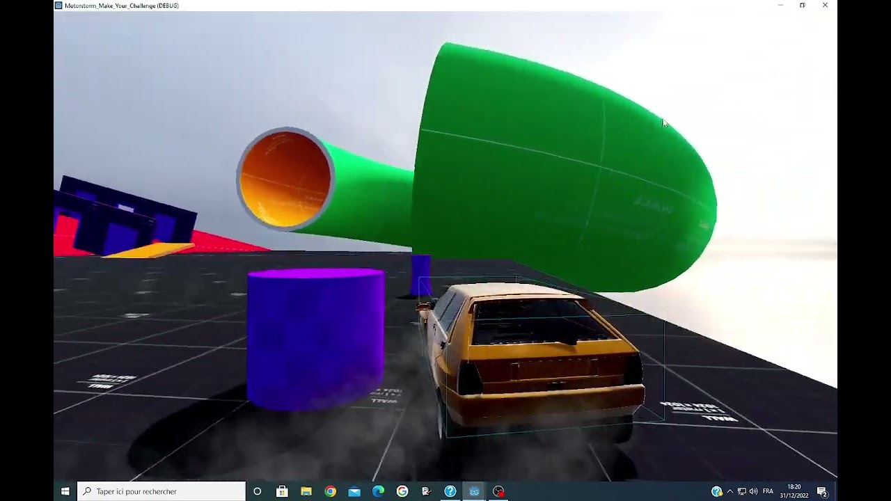 Raycast suspension Test on some random objects ( Godot 4)
