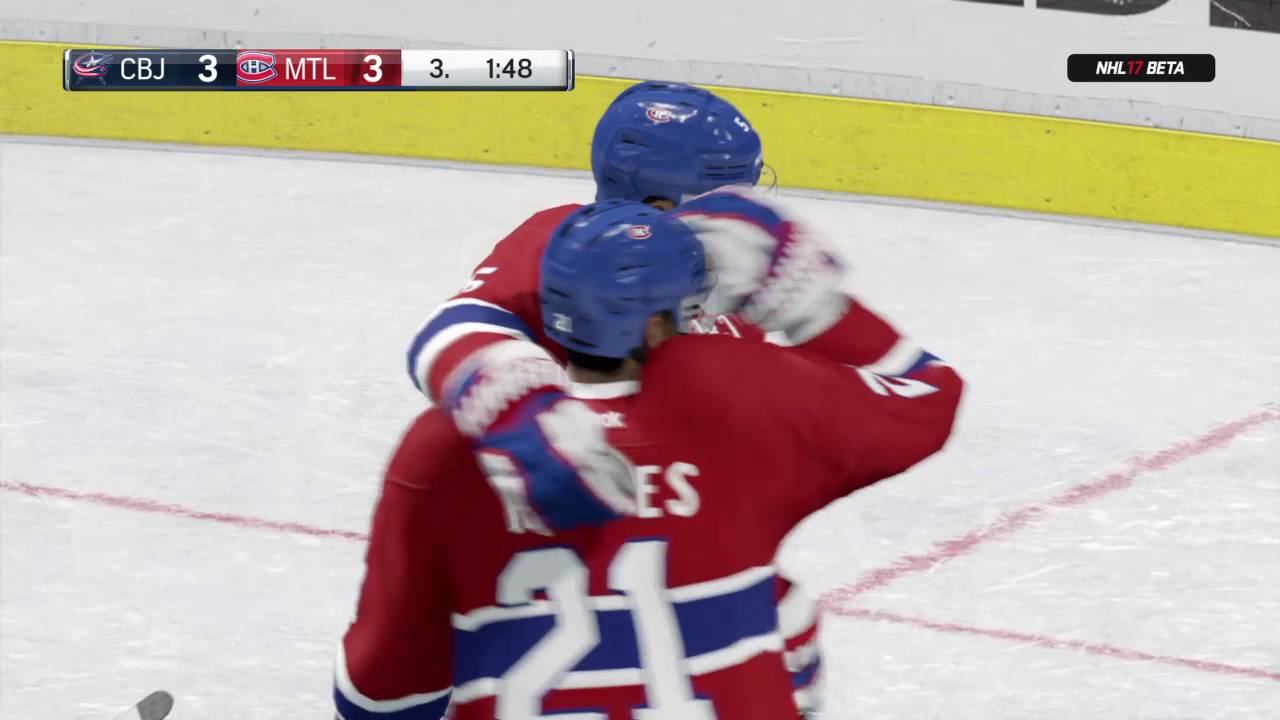 NHL&trade; 17 Beta Eashl gameplay