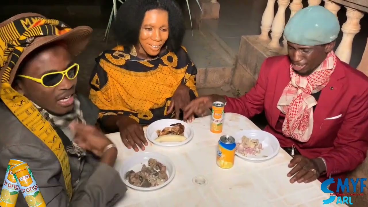 Le Fou Woroli et Diabate en restaurant avec sa copine