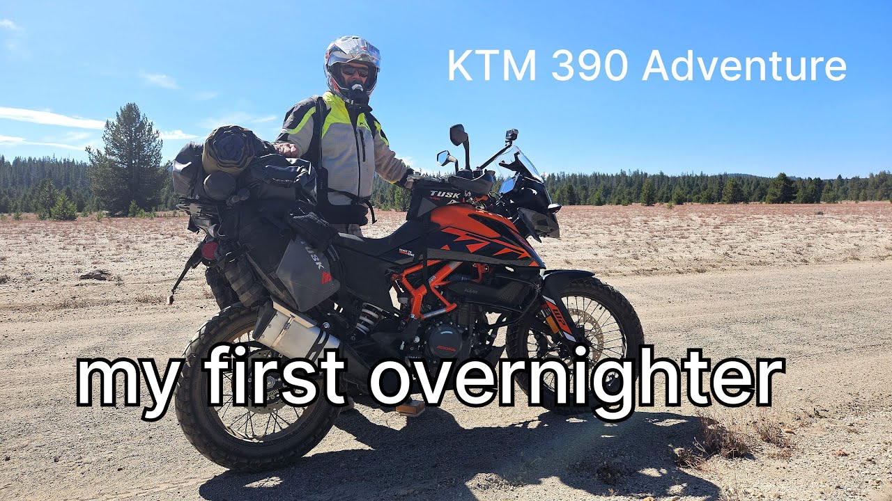 My first over-nighter on my KTM 390 Adventure