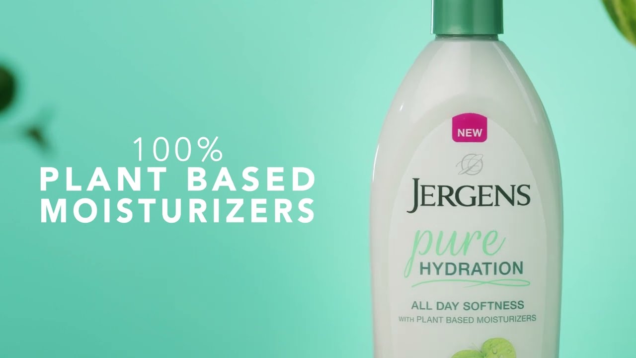 Introducing all day softness with plant-based moisturizers, Jergens Pure Hydration