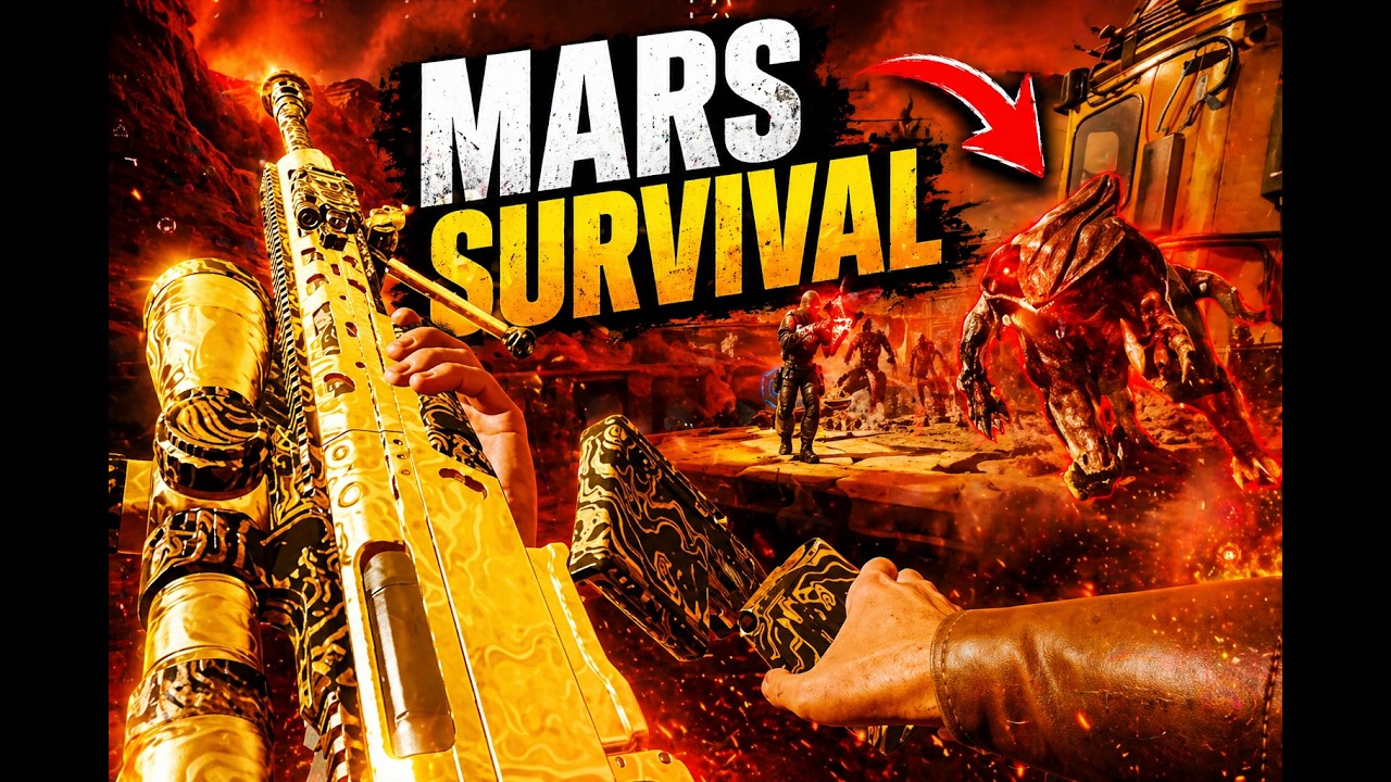 INSANE Zombies Fight on Mars🤯| Call of Duty Black Ops 7 Zombies Season 2 Gameplay (No Commentary)