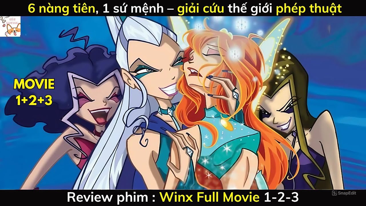 Review phim| Winx Full Movie 1-2-3  | Gâu Review