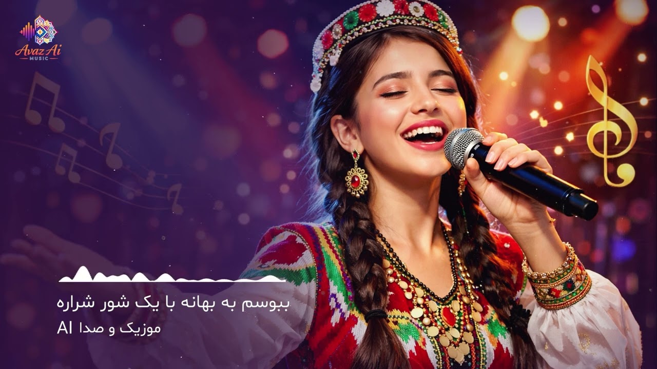 ببوسم به بهانه ریمکس شبنم ثریا بازخوانی هوش مصنوعی / Shabnan Syraia, Remix AI new Song