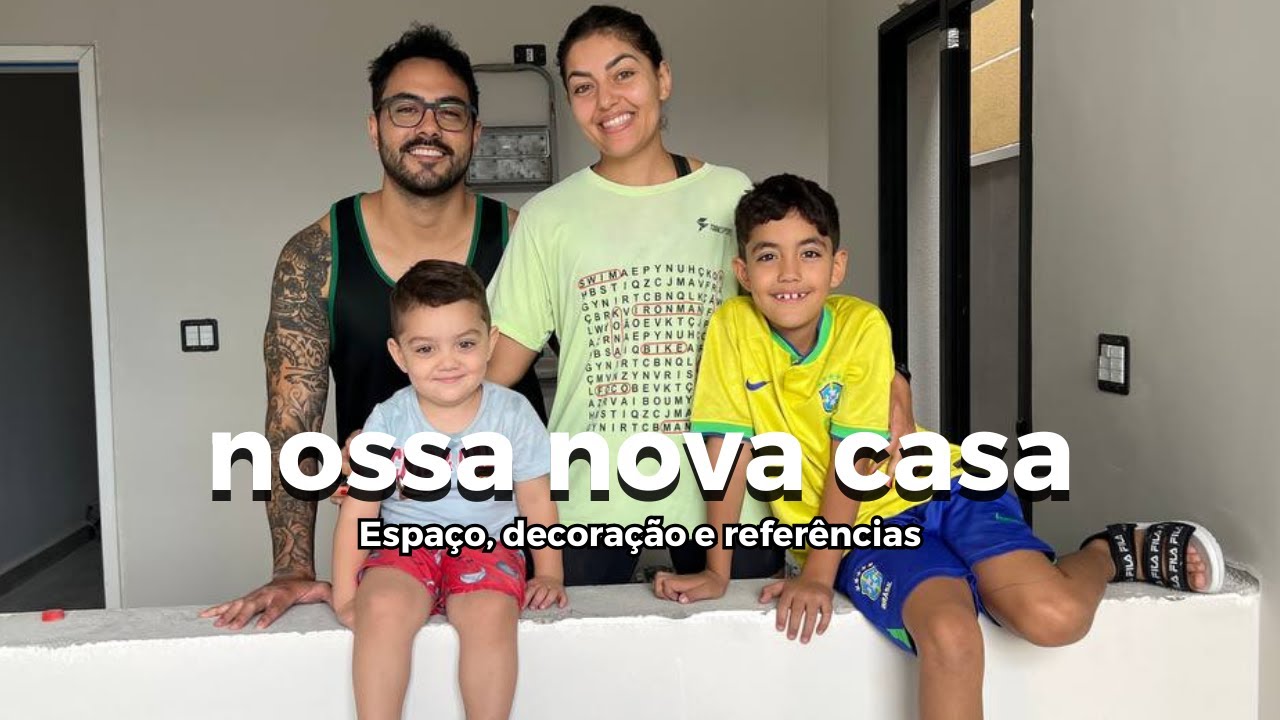 Tour completa pela nossa nova casa | conheça todos os detalhes