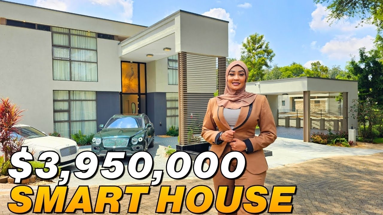 Modern 3.9$ Smart Mansion|Luxury House Tour